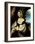 Female Portrait, C1518-Correggio-Framed Giclee Print