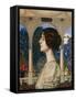 Female portrait, in the portico. 1905-Franz von Stuck-Framed Stretched Canvas