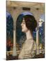 Female portrait, in the portico. 1905-Franz von Stuck-Mounted Giclee Print