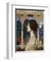 Female portrait, in the portico. 1905-Franz von Stuck-Framed Giclee Print