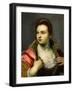 Female Portrait, Prolonged-Jacopo Robusti Tintoretto-Framed Giclee Print