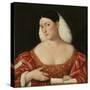 Female Portrait-Bernardino Licinio-Stretched Canvas
