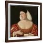 Female Portrait-Bernardino Licinio-Framed Giclee Print