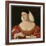 Female Portrait-Bernardino Licinio-Framed Giclee Print