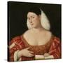 Female Portrait-Bernardino Licinio-Stretched Canvas