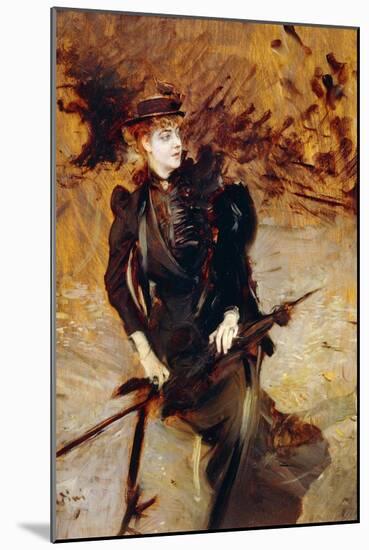 Female Portrait-Giovanni Boldini-Mounted Giclee Print