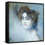 Female Portrait-Giovanni Boldini-Framed Stretched Canvas
