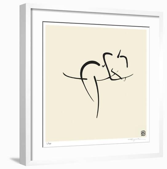 Female, Pose 10-Ty Wilson-Framed Giclee Print