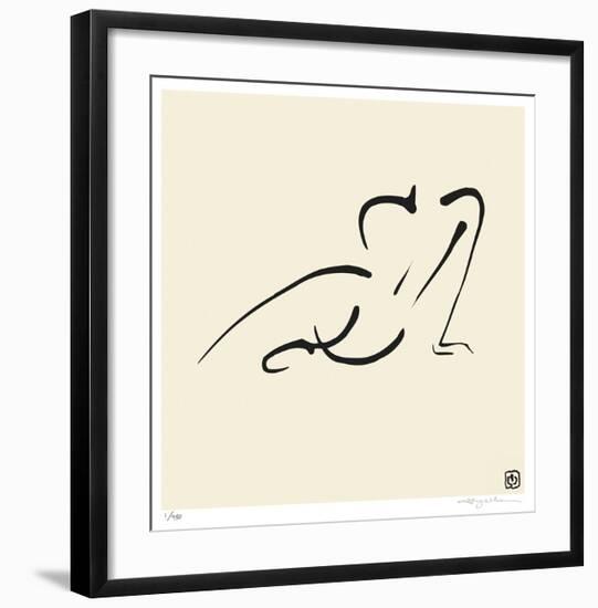 Female, Pose 9-Ty Wilson-Framed Giclee Print