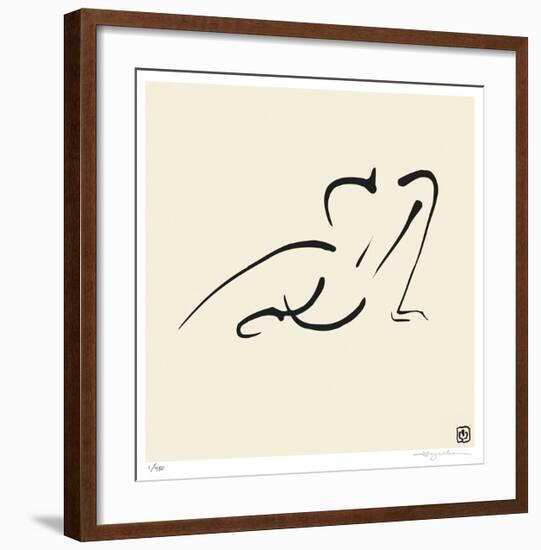 Female, Pose 9-Ty Wilson-Framed Giclee Print