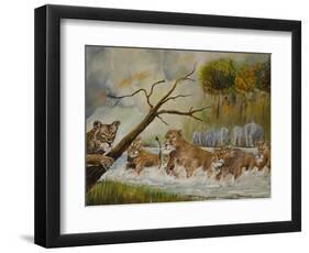 Female Pride-Ikahl Beckford-Framed Premium Giclee Print