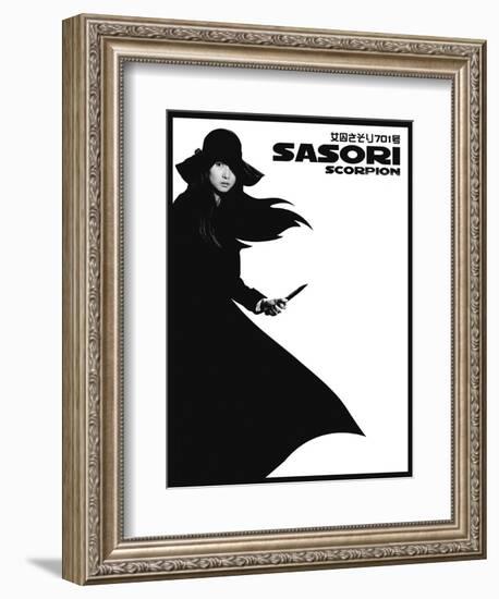 Female Prisoner #701: Scorpion, (aka Joshuu 701-Go: Sasori), Meiko Kaji, 1972-null-Framed Art Print