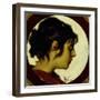 Female Profile-Aleardo Villa-Framed Giclee Print