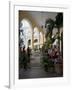 Female Reed Trio Playing to Diners at the Santo Angel Restaurant, Plaza Vieja, Old Havana-John Harden-Framed Photographic Print