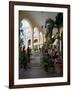 Female Reed Trio Playing to Diners at the Santo Angel Restaurant, Plaza Vieja, Old Havana-John Harden-Framed Photographic Print