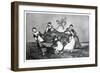 Female Riddle, 1819-1823-Francisco de Goya-Framed Giclee Print