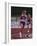 Female Runner Competing in a Track Race-null-Framed Photographic Print