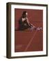 Female Runner Takinfg a Break During Training-null-Framed Photographic Print