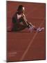 Female Runner Takinfg a Break During Training-null-Mounted Photographic Print