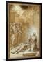 Female Saint Praying by the Body of a Dead Man-Camillo Procaccini-Framed Giclee Print