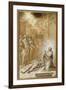 Female Saint Praying by the Body of a Dead Man-Camillo Procaccini-Framed Giclee Print