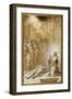 Female Saint Praying by the Body of a Dead Man-Camillo Procaccini-Framed Giclee Print