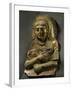 Female Sarcophagus Depicting Deceased Holding Crown of Justification in Her Right Hand-null-Framed Giclee Print