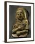 Female Sarcophagus Depicting Deceased Holding Crown of Justification in Her Right Hand-null-Framed Giclee Print