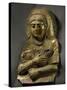 Female Sarcophagus Depicting Deceased Holding Crown of Justification in Her Right Hand-null-Stretched Canvas