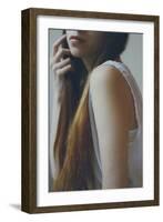 Female Shoulder and Long Hair-Carolina Hernandez-Framed Photographic Print