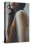 Female Shoulder and Long Hair-Carolina Hernandez-Stretched Canvas