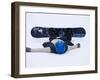 Female Snowboarder Collapsed after a Run, New York, USA-Paul Sutton-Framed Premium Photographic Print