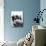 Female Soccer Team Standing in Front of Their Couch-null-Photographic Print displayed on a wall