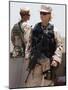 Female Soldier in Combat Gear at Sather Air Base in Iraq, Ca. 2008-null-Mounted Photo