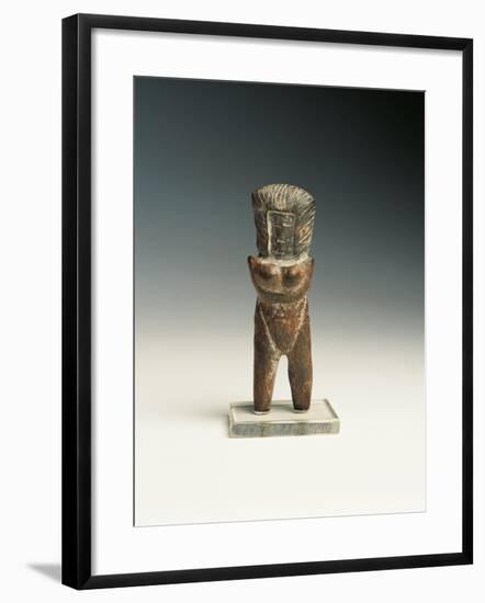 Female Statuette from Valdivia Culture, Terracotta-null-Framed Giclee Print