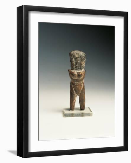 Female Statuette from Valdivia Culture, Terracotta-null-Framed Giclee Print