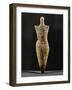 Female Statuette, Neolithic Idol, Terracotta, from Cucuteni, Romania-null-Framed Giclee Print