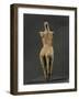 Female Statuette, Reverse Side-null-Framed Giclee Print