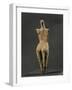 Female Statuette, Reverse Side-null-Framed Giclee Print