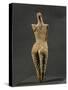 Female Statuette, Reverse Side-null-Stretched Canvas