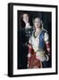 Female Statuettes in Wood Handcrafted in Workshop of Thomas Leone-null-Framed Giclee Print