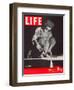 Female Steel Worker During WWII, August 9, 1943-Margaret Bourke-White-Framed Photographic Print