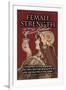 Female Strength-Wilbur Pierce-Framed Art Print