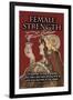 Female Strength-Wilbur Pierce-Framed Art Print