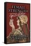 Female Strength-Wilbur Pierce-Framed Stretched Canvas
