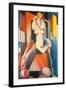 Female Structure-Enrico Prampolini-Framed Giclee Print