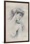 'Female Study', c1895, (1897)-Robert Fowler-Framed Giclee Print