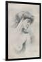 'Female Study', c1895, (1897)-Robert Fowler-Framed Giclee Print