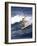 Female Surfer Riding a Wave-null-Framed Photographic Print