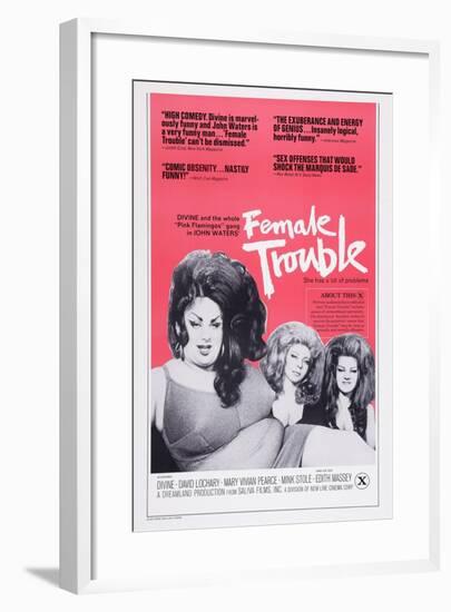 Female Trouble, 1974-null-Framed Art Print